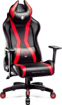 Žaidimų kėdė Diablo X-Horn 2.0, 70.5 x 70.5 x 125 - 134 cm, juoda sp./raudona sp.