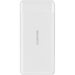 Ne&scaron;iojamas įkroviklis (Power bank) Canyon PB-109, 10000 mAh, 18 - 20 W, balta sp.