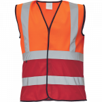 Liemenė universalus Cerva Lynx Duo HV, raudona/oranžinė, XXL dydis