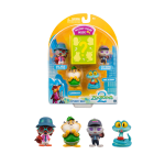 Figūrėlių rinkinys Zootopia 2, 5 cm, 5 vnt., įvairių spalvų