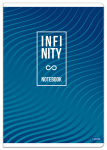 Sąsiuvinis Lastva Infinity, linijomis, A5, 12 lapų, (spalva/dizainas parenkami atsitiktine tvarka)