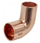 Alkūnė Nibco 50920, 90 &deg;, 22mm, varis