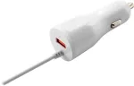 Automobilinis įkroviklis Canyon C-033 Universal Car Charger, USB, balta sp.