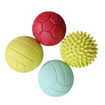 Lavinimo žaislas Gerardo's Toys My First Sports Balls, įvairių spalvų, 4 vnt.
