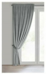 Naktinė užuolaida Antara, &scaron;viesiai pilka sp., 140 cm x 270 cm