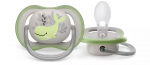 Čiulptukas Philips Avent Ultra Air Deco, 6+ mėn., žalia sp./pilka sp.