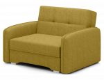Sofa-lova Laine 1, geltona sp., 109 x 102 cm x 84 cm