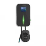Elektromobilio įkrovimo stotelė Extralink BS20-BA-22kW-APP, 6.1 m, 22 kW, juoda sp.