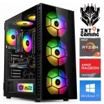 Stacionarus kompiuteris Intop RM93343 AMD Ryzen 7 5700X, DDR4 16 GB, SSD 250 GB, AMD Radeon RX 9060 XT 16 GB GDDR6, Windows 11 Pro