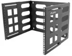 Serverių spinta, atviras rėmas Lanberg FB01-5408-10B, 49.7 cm x 24 cm x 40 cm