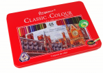 Spalvoti pie&scaron;tukai Classic Colour, 48 vnt.