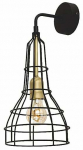 &Scaron;viestuvas sieninis TK Lighting Long 1, E27, 1 x 60 W, juoda sp.