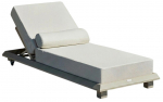 Lauko gultas Kalune Design Pera 561CLR2302, smėlio sp., 212 cm x 70 cm x 36 cm