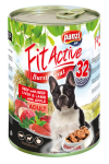 &Scaron;lapias &scaron;unų maistas Fit Active, ėriena/jautiena/kepenėlės, 1.24 kg