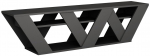 TV staliukas Kalune Design Ralla, antracito sp., 30 cm x 158 cm x 40 cm