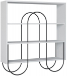 Pastatoma lentyna Kalune Design Norfolk 776HMS2501, balta sp., 99 cm x 69 cm x 25.5 cm