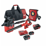 Akumuliatorinių įrankių rinkinys FLEX FLEXPACK III 497446, 18 V