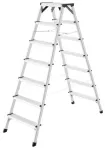 Kopėčios dvipusės buitinės Hailo D60 StandardLine, 309 cm, 166 cm