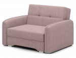 Sofa-lova Laine 1, rožinė, 109 x 102 cm x 84 cm