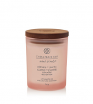 Žvakė, aromatinė Chesapeake Bay Mind & Body Stillness + Purity, 28 h, 0.096 g, Rožinė