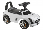 Vaiki&scaron;ka ma&scaron;inėlė Lean Toys Mercedes Benz SLS AMG, baltas