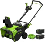 Akumuliatorinis sniego valytuvas Greenworks GD60STK4X, 56 cm