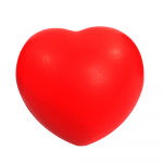 Antistresinis žaislas Heart, 6 cm, raudona sp.