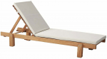 Lauko gultas Kalune Design MYA01, kreminė sp., 180 cm x 59 cm x 25 cm