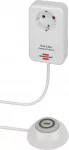 Buitinis ilgintuvas Brennenstuhl Eco Line Comfort 1508220 1508220, 3 x 1,5 mm&sup2;, 1.5 m, IP20, 1 lizdo, su jungikliu, balta sp.