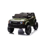 Vaiki&scaron;kas elektromobilis Hatis Toyota Land Cruiser, žalia sp.
