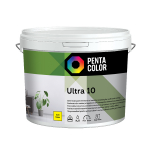 Dažų bazė Pentacolor Ultra 10, emulsiniai, pusiau matinis, 5 l