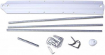 Apdailos juostelių kampelių komplektas Ravak Mounting Kit for 10&deg; baths, metalas