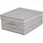 Daiktadėžė su dangčiu, daiktų saugojimo Kuchinox Miami, smėlio sp., 33 x 28 x 15 cm