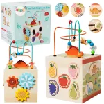 Lavinamasis kubas, formelių rū&scaron;iuoklė Lean Toys Fun Intelligence, 30 cm, įvairių spalvų