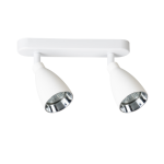 &Scaron;viestuvas lubų Light Prestige Campana, GU10, 2 x 8 W, balta sp.