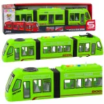 Žaislinis traukinys Lean Toys Metro 22970, 1:16, žalia sp.
