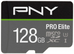 Atminties kortelė PNY Pro Elite UHS-I Class 10, 128 MB, 100 Mb/s - 90 Mb/s