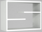Sieninė lentyna Kalune Design Tino 804TRH1605, balta sp., 44 cm x 60 cm x 19.5 cm
