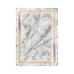 Kilimas vidaus Squitta, aukso sp./balta sp./pilka sp., 150 cm x 80 cm