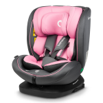 Automobilinė kėdutė Lionelo Bastiaan I-Size, rožinė sp./pilka sp., 0 - 36 kg