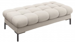 Prie&scaron;kambario suoliukas Micadoni Home Mamaia, smėlio sp., 62 cm x 133 cm x 41 cm