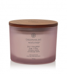 Žvakė, aromatinė Chesapeake Bay Mind & Body Joy + Laughter, 57 h, 0.312 g, Rožinė sp.