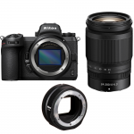 Beveidroninis fotoaparatas Nikon Z 7II, juoda sp.