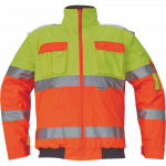 Darbinis &scaron;varkas vyrams Cerva Clovelly, geltona sp./oranžinė sp., 4XL dydis