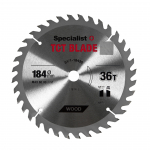 Pjovimo diskas Specialist+, 184 mm x 16 mm