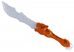 Žaislinis kardas Tiger, 61 cm Oranžinė