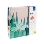 Dėlionė Martinex Moomin Comet In Moominland, 55 cm x 43 cm, 750 vnt., įvairių spalvų