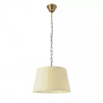&Scaron;viestuvas lubų Candellux Lighting Pyros 31-50090, E27, 1 x 40 W, kreminė sp. / aukso sp.