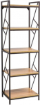 Pastatoma lentyna Tablo R5, ąžuolo sp./ruda sp., 180 cm x 40 cm x 60 cm