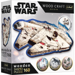 Medinė dėlionė Trefl Millennium Falcon, 160 vnt.